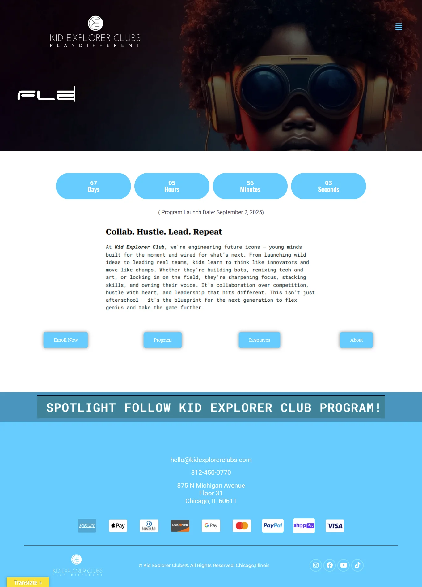 kidexplorerclubs-project